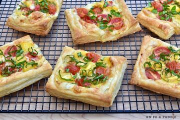 Easy Tomato and Brie Tart