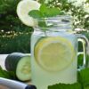 Tangy Cucumber Lemonade Cocktail