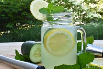 Tangy Cucumber Lemonade Cocktail