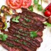 Chili-Rubbed Flat Iron Steak