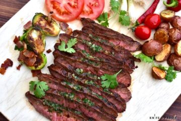 Chili-Rubbed Flat Iron Steak