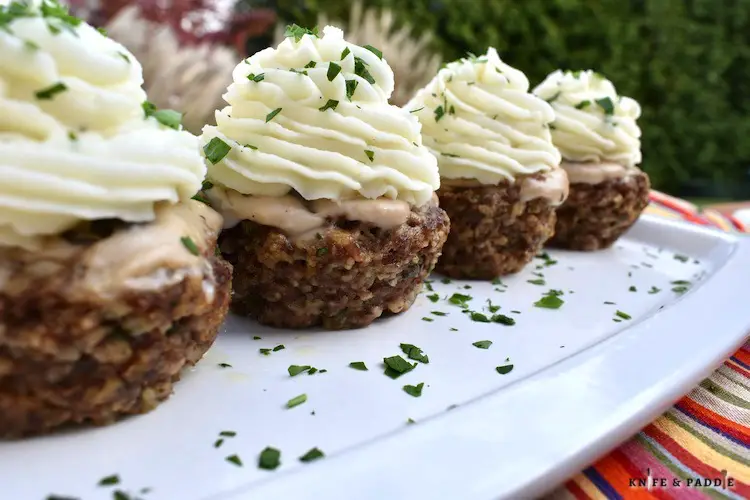 Delicious spin on a classic comfort food, ground beef and mashed potatoes 