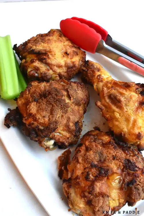 Delicious Air Fryer Chicken • www.knifeandpaddle.com