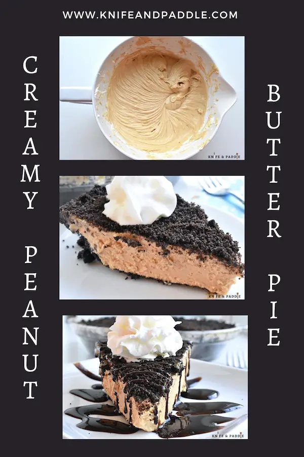 Easy no-bake chilled pie with a light and luscious filling and an Oreo cookie crust