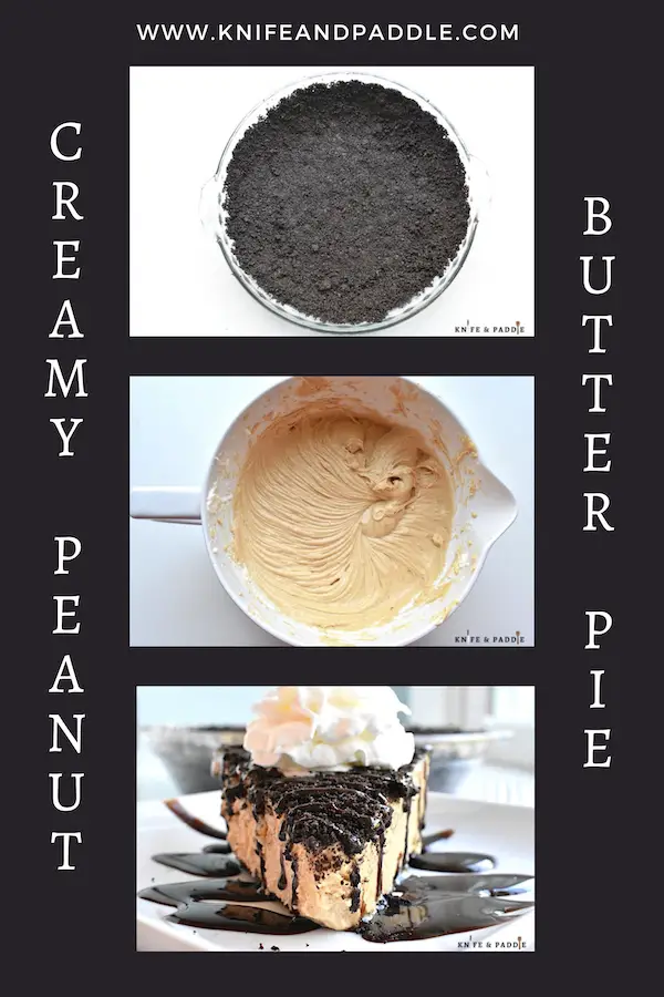 Easy no-bake chilled pie with a light and luscious filling and an Oreo cookie crust