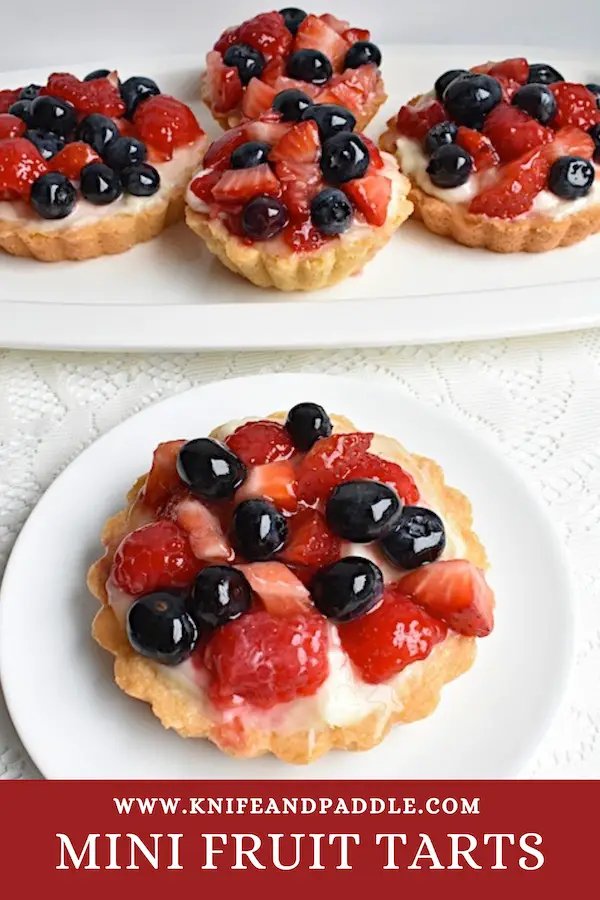 Fresh strawberry, blueberry and raspberry dessert with a sweet pastry crust and cream cheese filling