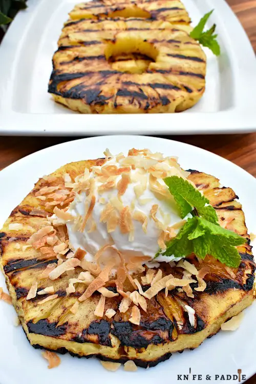 Piña Colada Grilled Pineapple