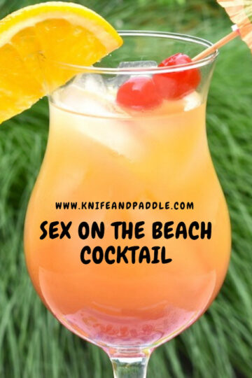 Sex On The Beach Cocktail • 