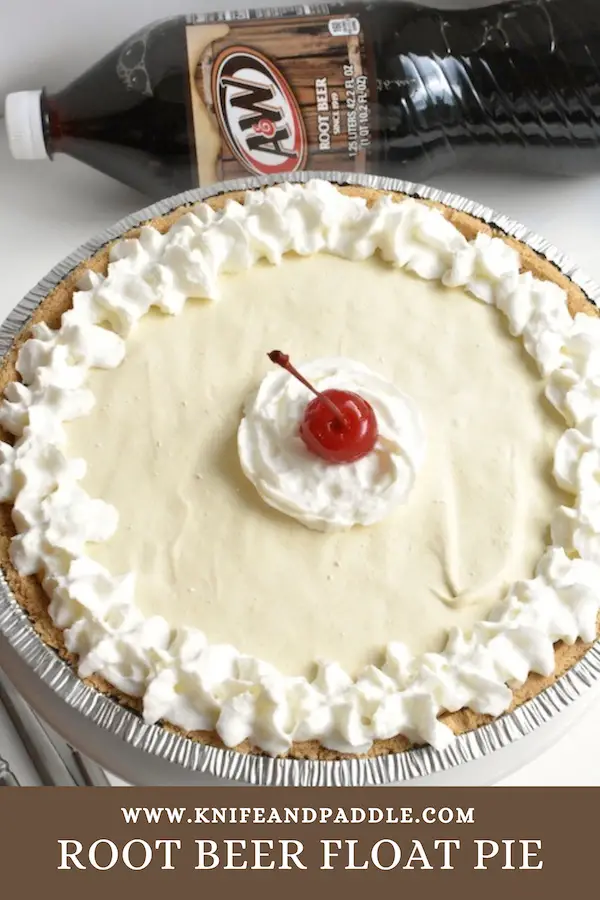 Easy classic frozen summer dessert with whipped cream and a maraschino cherry