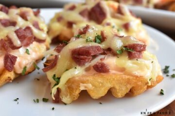 Reuben Waffle Fries