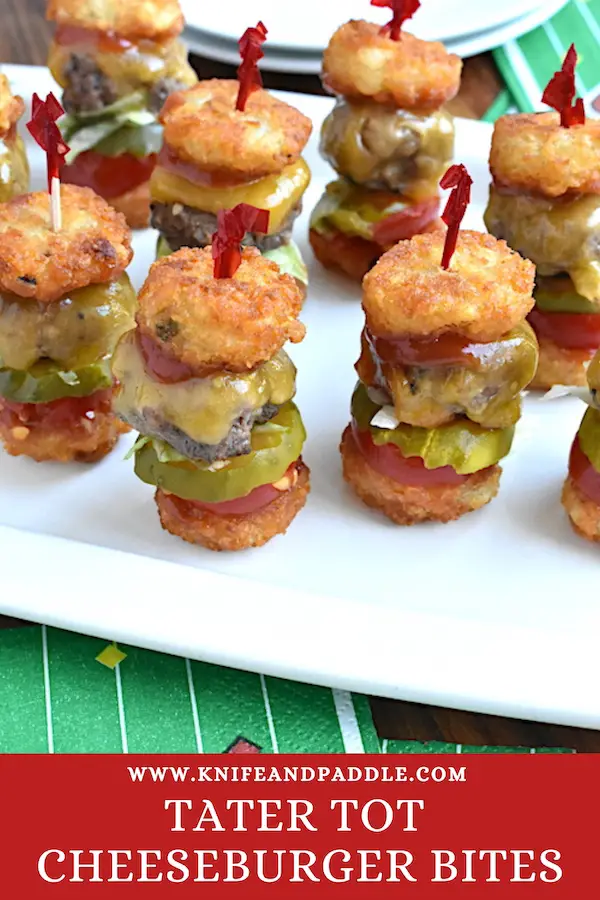 Mini sliders on a serving plate