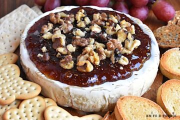 Baked Brie with Fig Jam