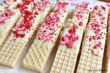 Valentine's Day Wafer Cookies