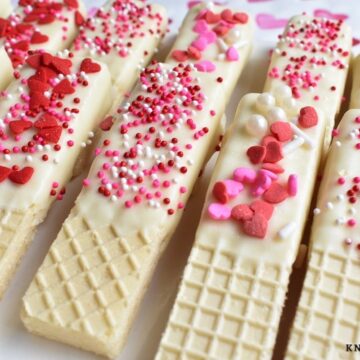 Valentine's Day Wafer Cookies