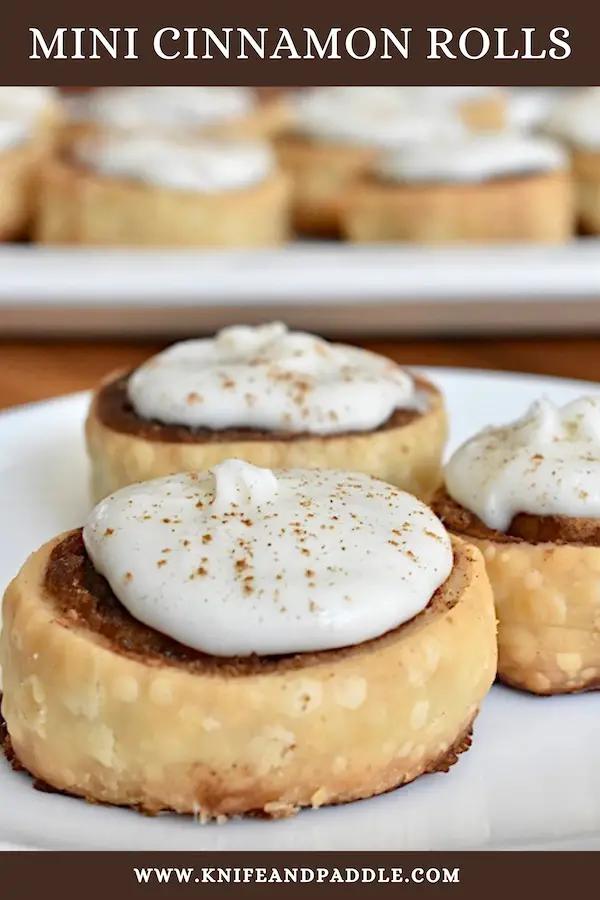 Easy bite-sized breakfast treats topped with frosting