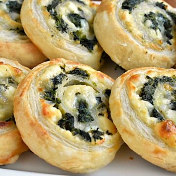 Spinach Feta Pinwheels