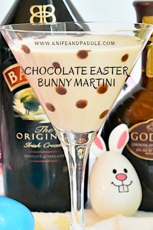 Chocolate Easter Bunny Martini